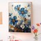 Paint by Numbers Kit for Adults – Flower DIY Canvas Painting on Clear Symbols, Beginner-Friendly Acrylic Painting Kit for Home Wall Decor, 16x20in Frameless